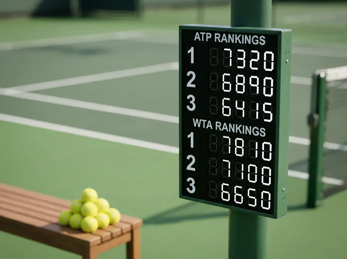 Bodový systém tenisového žebříčku ATP a WTA — klouzavý rok a přepočet bodů